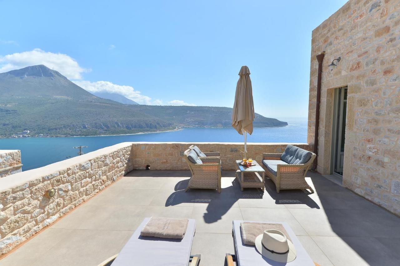 Akrolithi Boutique Hotel & Suites Oítilon Buitenkant foto