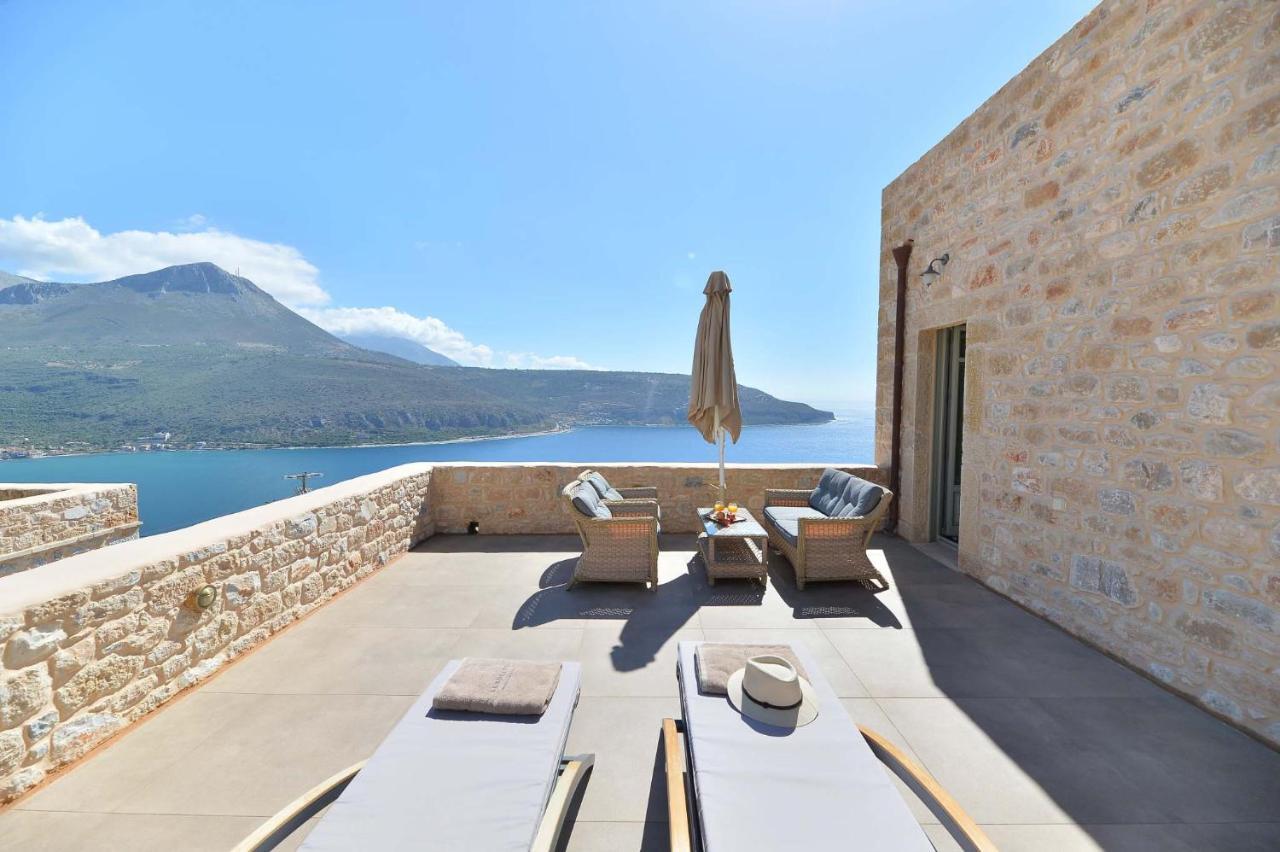 Akrolithi Boutique Hotel & Suites Oítilon Buitenkant foto